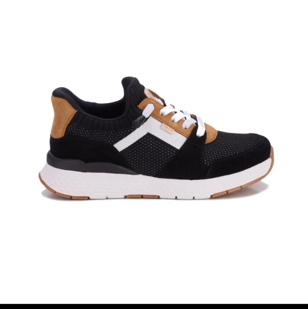 Drew Women's Bobbie - No Hands Lightweight sneakers, Black Combo 10837